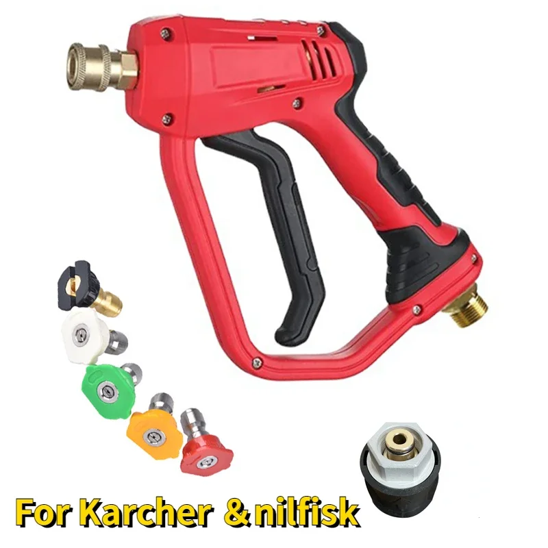 Pistola Ad Acqua Ad Alta Pressione Per Autolavaggio Serie Karcher K Con Ugelli A Connessione Rapida E Bacchetta Di Estensione