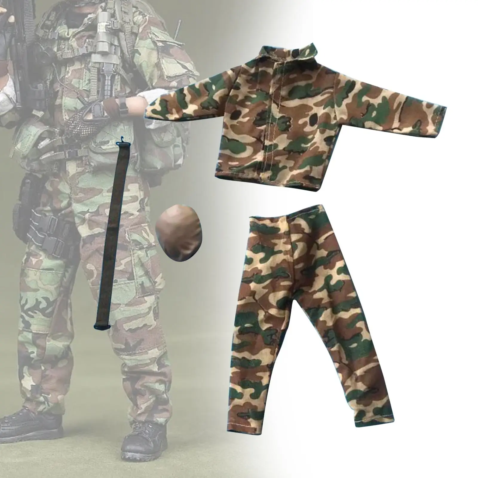 

1:6 Scale Male Figure Doll Clothes Jacket and Pants Stylish Indian 1/6 Scale