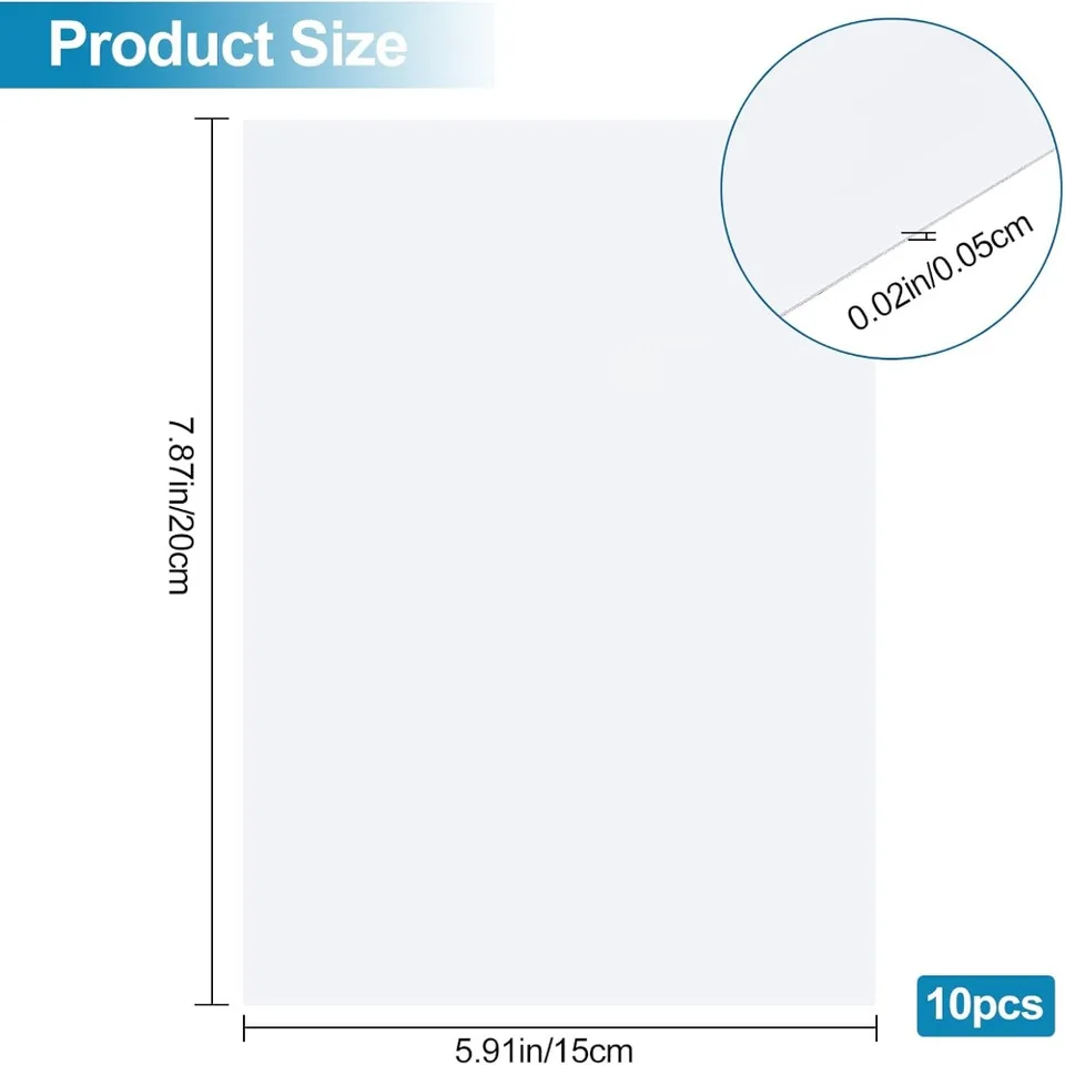 Sublimation Slate 10 Pcs 6x8 Inch Sublimation Metal Blanks - 0.45mm Thick  Aluminum Photo Sign Blanks Aluminum Photo Blanks