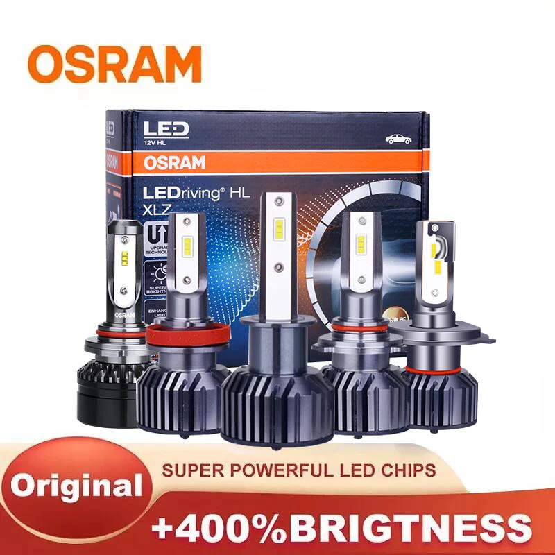 Osram H1 H7 H4 H11 LED Fog Light 9006 9005 HB4 HB3 Car Lamps Headlight  Bulbs 6000K White 12V Led Turbo Car Tuning PTF
