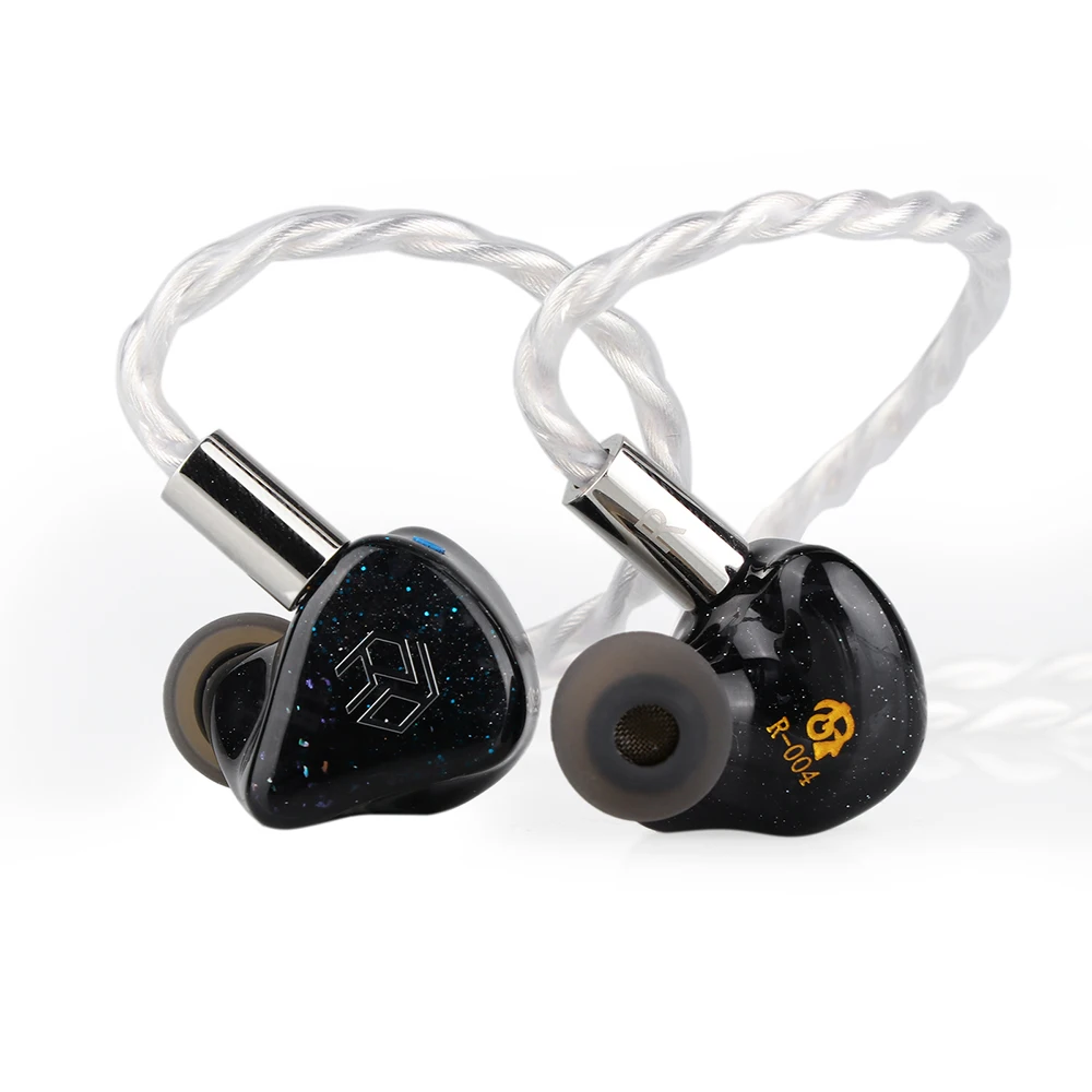 

Yanyin x HBB Mahina 2EST + 4BA + 1DD Tribrid Earphone Hifi In-Ear Monitor Studio DJ Music Audiophile Earbuds