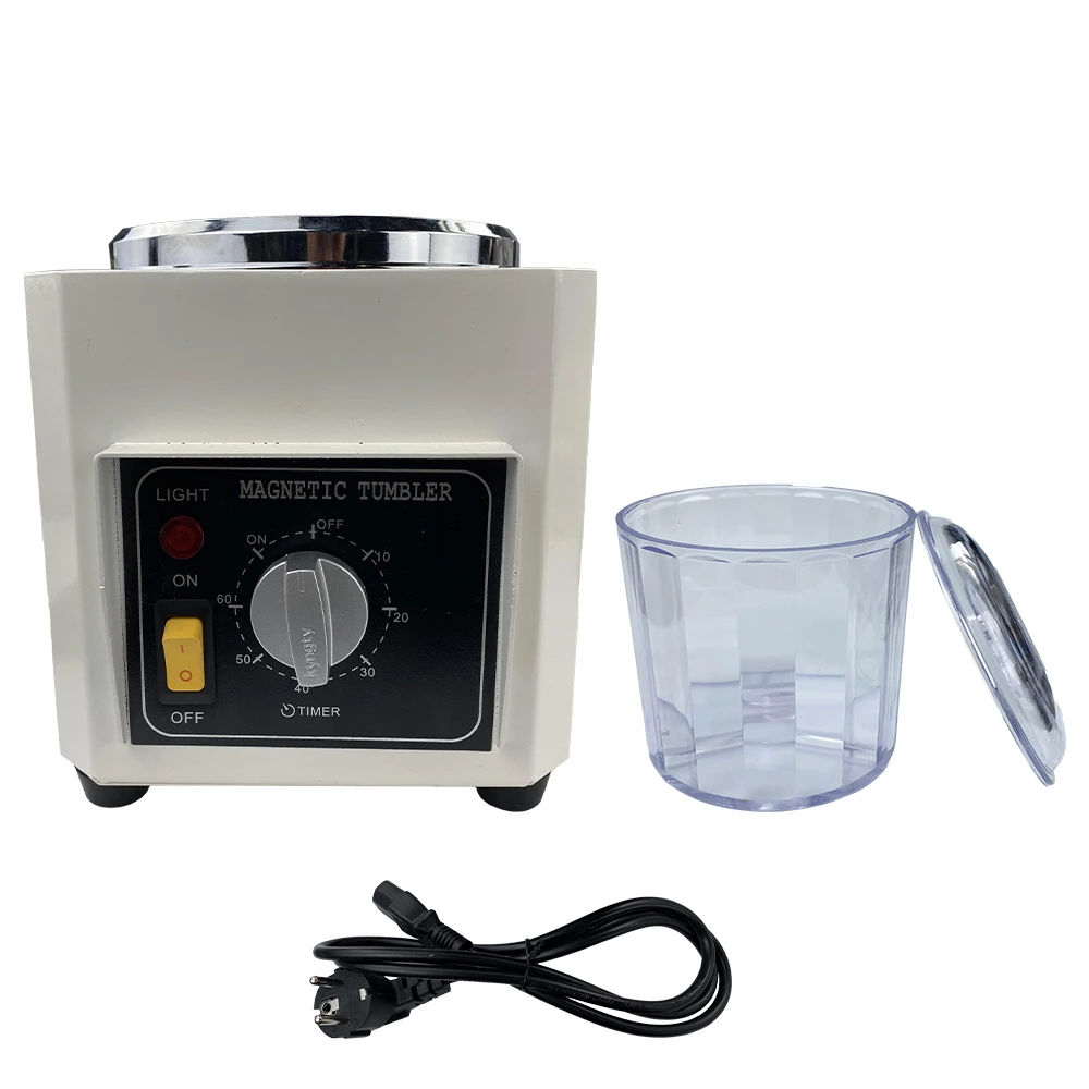 NIUPIKA KT-90 자기 연마 기계 텀블러, AC 110V, 220V, 미니 DIY 보석 광택기, 마무리 청소 도구