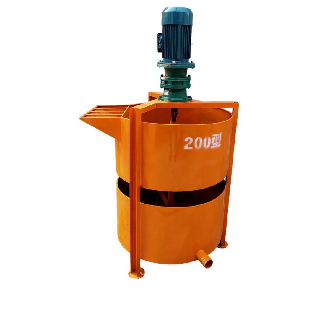 CementMixingBucketVerticalSingleAndDoublelayerMortarMixerJW