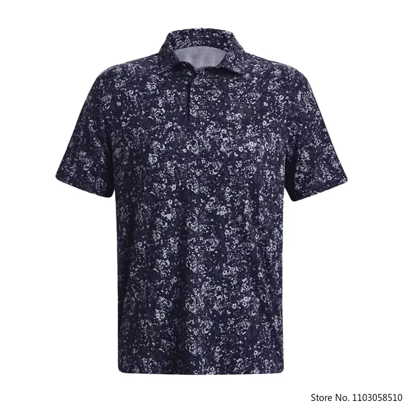Professional Playoffs Men's Golf T-shirt Summer Leisure POLO Shirt Comfortable Outdoor Sports Top Baseball Jersey