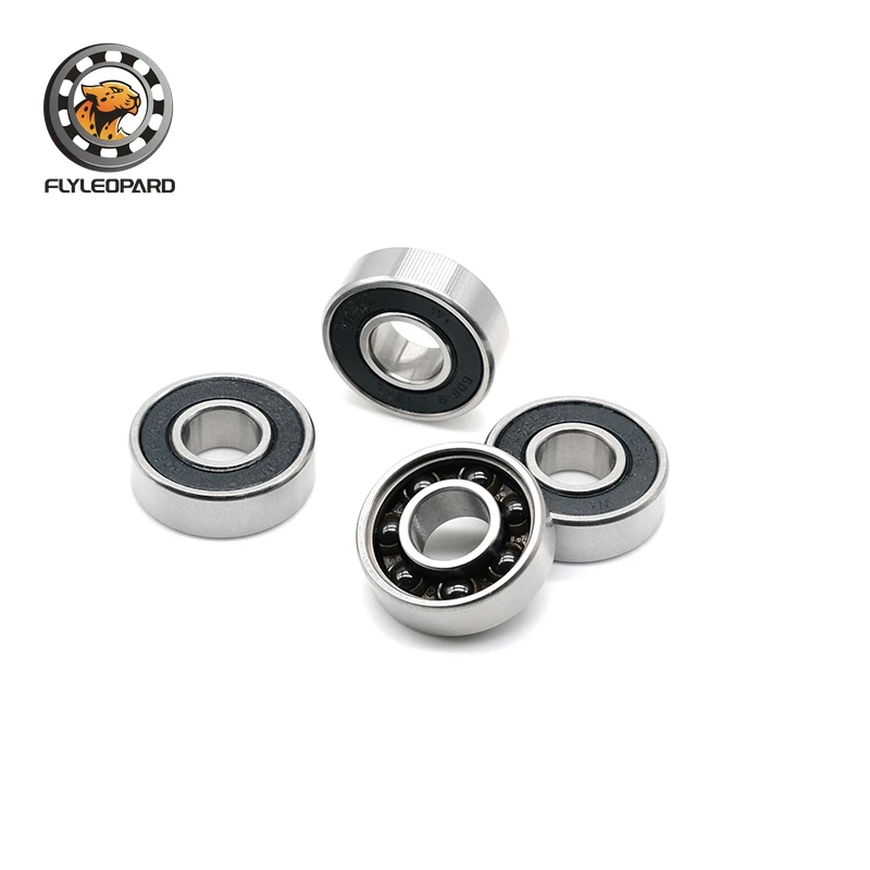 1pcs S626 RS 6x19x6mm 스테인레스 하이브리드 자전거 세라믹 베어링 2RS ABEC-9 고정밀 7x19x6 8x22x7 9x24x7 10x26x8 12x28x8mm