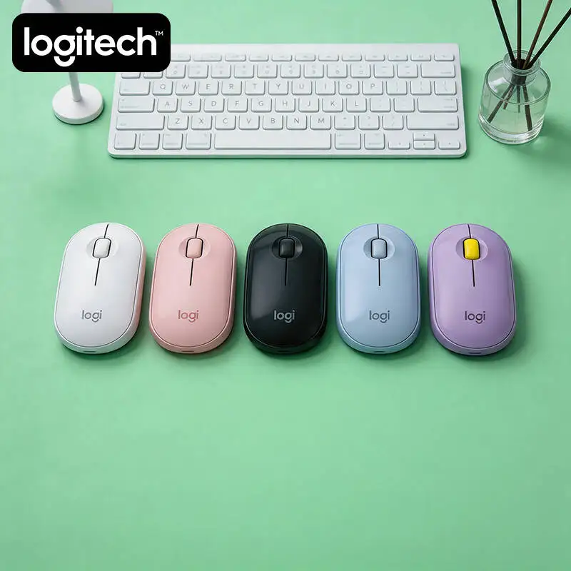 로지텍 M350 오피스 광 마우스 - 슬림한 디자인, 조용한 스크롤, USB 리시버, 18개월 배터리 수명, 가정, 업무, 학습용