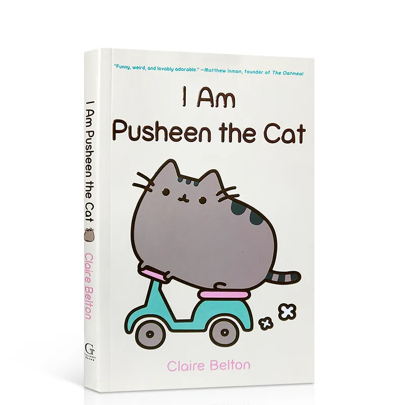 

Milu Original English I Am Pusheen The Cat Children's Picture Book