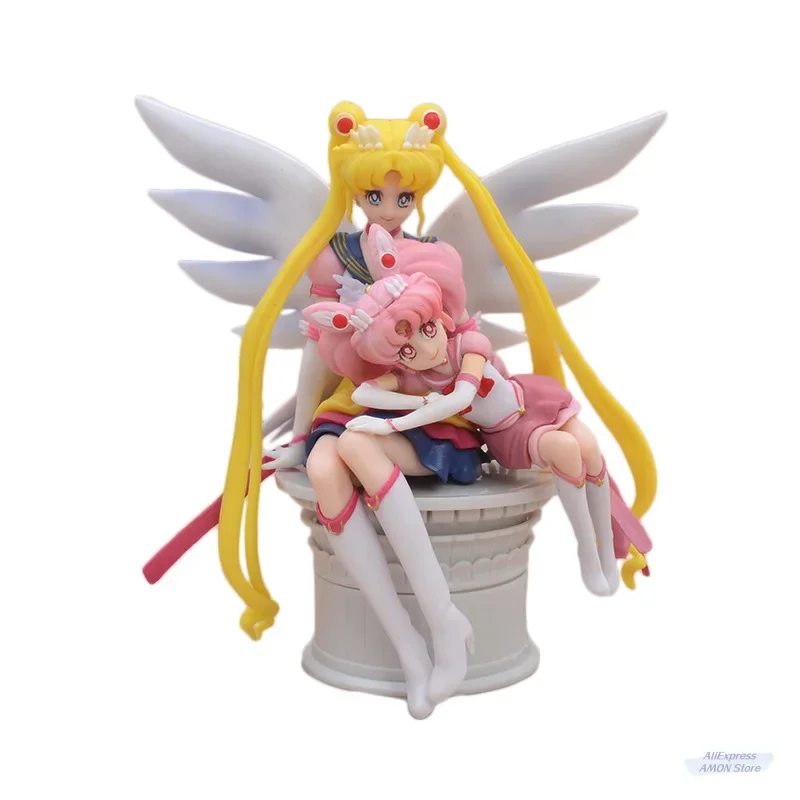 

Новинка, аниме Bandai, Сейлор Мун, ПВХ кукла, игрушка для девочек, украшение торта, модель автомобиля, украшение для детей, Рождественский подарок на день рождения