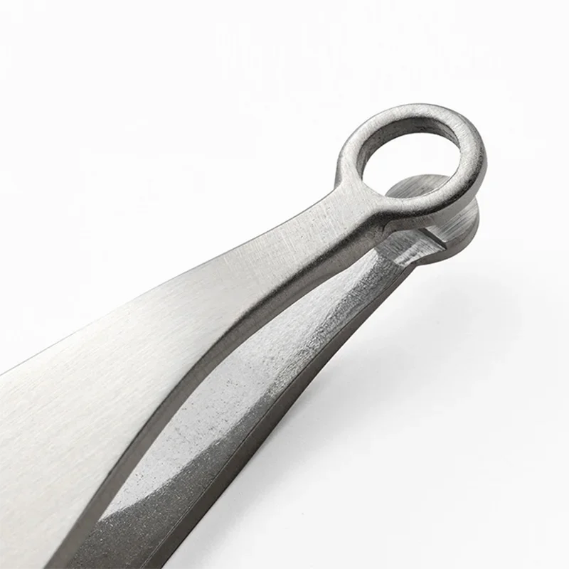 Universal Nose Hair Trimming Tweezers Stainless Steel Eyebrow Nose Hair Cut Manicure Facial Trimming Makeup Scissors Trimmer 6