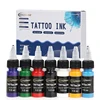 15ml 7colors Tattoo Ink Pigment with box Body Art Tattoo Kits Professional Beauty Paints Makeup Tattoo Supplies Semi-permanent 1