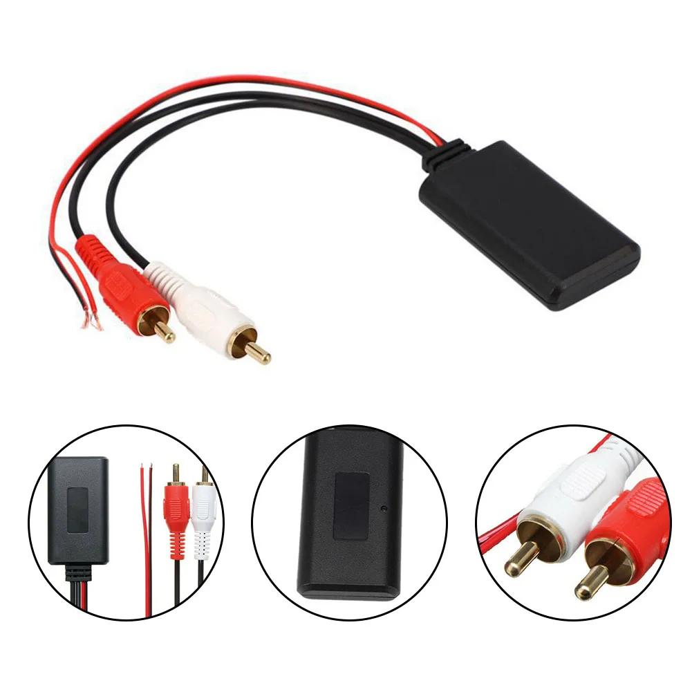 Yosoo Universal Bluetooth Aux Receiver Module,2 RCA Aux Receiver  Module,Universal Bluetooth Aux Receiver Module 2 RCA Aux in Adapter for Car  O RCA