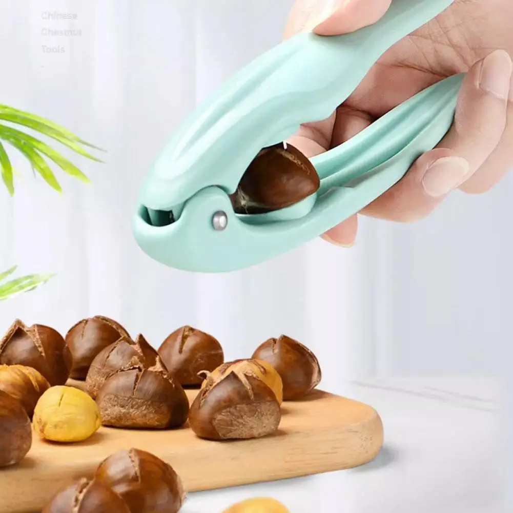 

2 In 1 Nut Plier Multifunctional Hazelnut Walnut Chestnut Cracker Sheller Clamp Labor-saving Nut Sheller Kitchen Tool