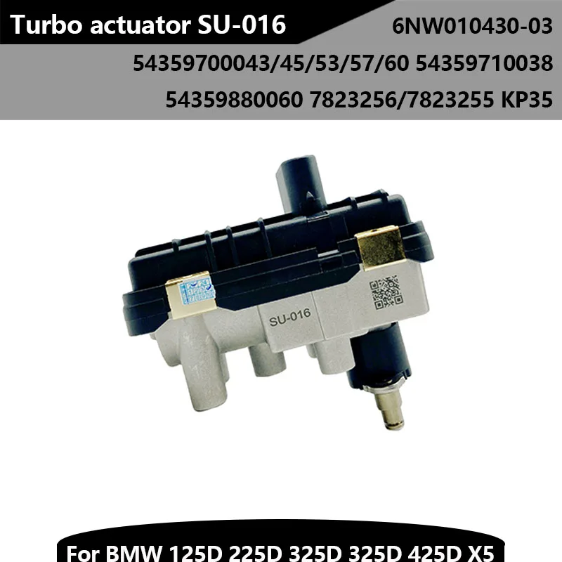 Nuovo Su-016 Attuatore Elettronico Wastegate Di Bv35 59001107239 54359710038 54359880060 Per Bmw 125D 225D 325D 325D 425D X5