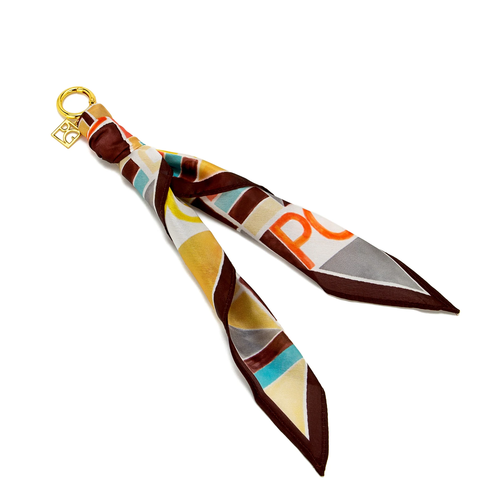 Silk Scarf Pendant Accessory View 2