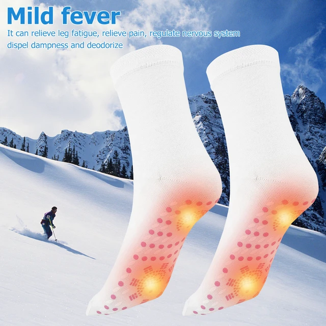 Calcetines deportivos impermeables para hombre, calcetín térmico para  ciclismo, pesca, senderismo, snowboard, Invierno - AliExpress