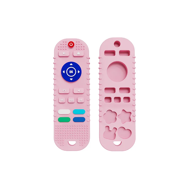 

Tooth Grinder Baby Teether Baby Remote Control Gum Comfort Cartoon Lovely Baby Bite Joy Toy Chew Toys Baby Tooth Grinding Stick