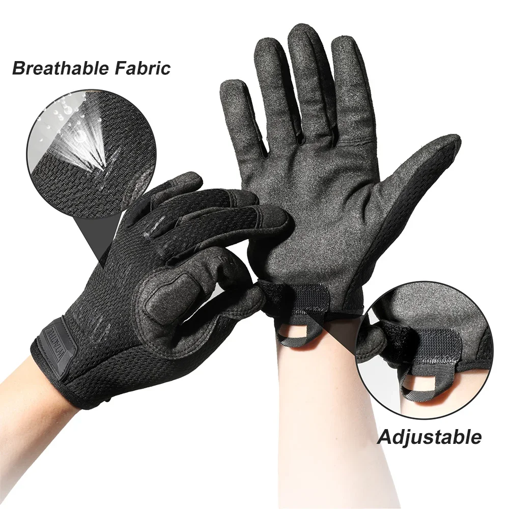 Tactical Gloves Full Finger Gloves Sports Airsoft Training Shooting Cycling Paintball Hiking Outdoor Equipment for Men
