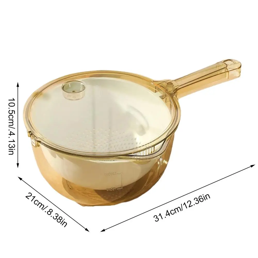 Multifunctional Draining Basket with Spout