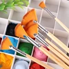 32Pcs Paint Brush Set for Acrylic Painting Premium Nylon Bristles with Round Filbert,Flat,Fan,Angle,Fine Detail Brush for Artist 3