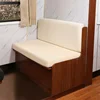 2Pcs/Set Stretch Polar Fleece RV Cover Easy Install Chair Cushion Cover Sofa Cover Dust Proof Camping Car Bench Slipcovers Bar 1