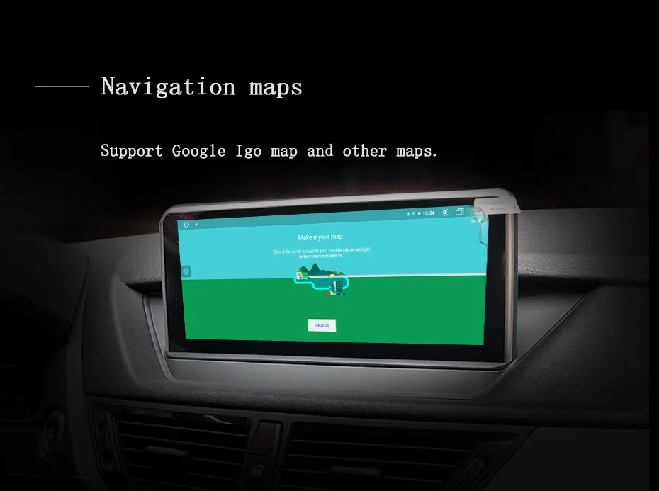 Factory Price 10.25"HD Android Car Video Player Carplay GPS Navigation For BMW