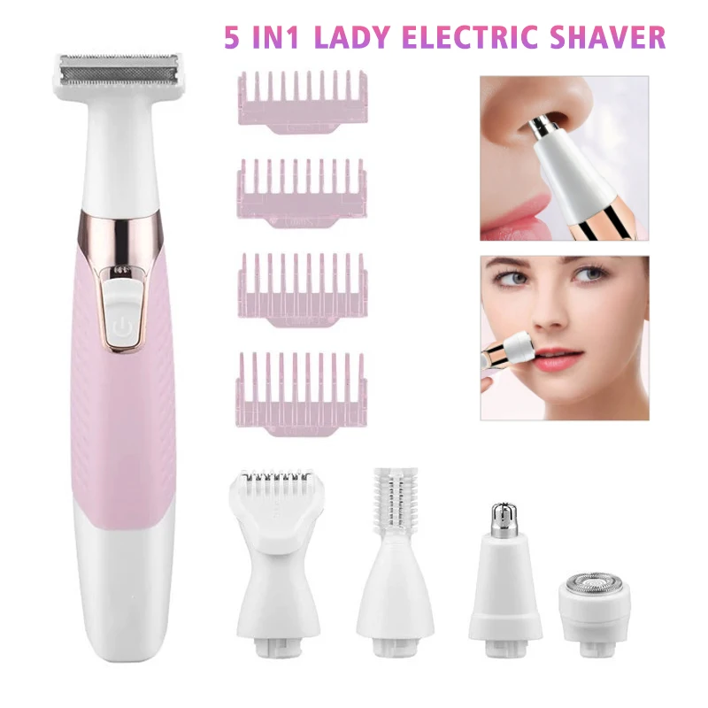 Shaver Waterproof Ladies Electric Shaver Epilator Washing