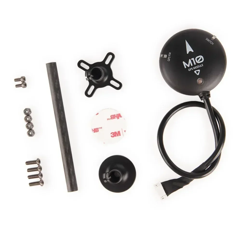Holybro M10 GPS Module With Compass LED Indicator There Are 3 Different Connectors Options for Different Purpose RC FPV Drone thumbnail 6