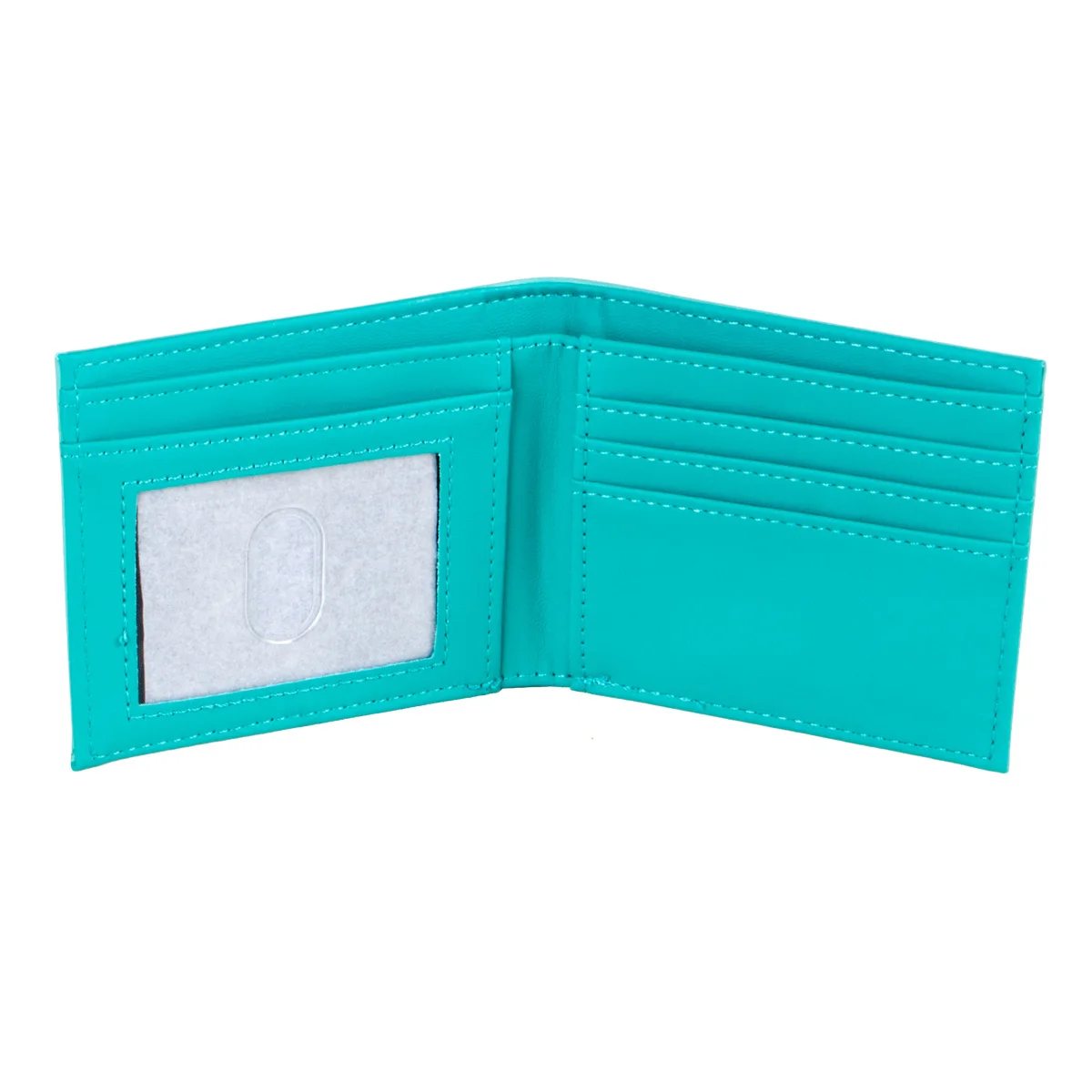 High-Quality Green Foldable Independent Gaming Machine Screen Wallet with Fashionable Embossed Card Holder And ID Seat