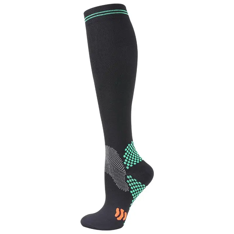 Men's Compression Socks Sport Soccer Non-slip Varicose Vein Fatigue Relief Leg Outdoor Cycling Presure Elasticity Running Socks
