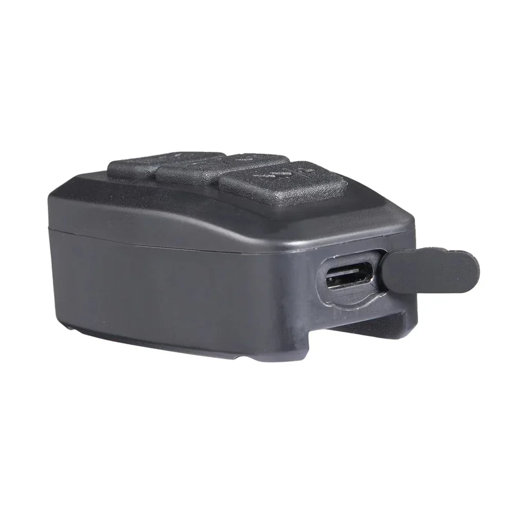 5V Black Wireless-compatible Remote Motorcycle Bike Handlebar Media Controller ABS Practical Accessories For Vehicles