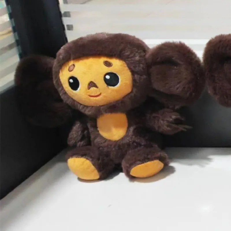 Haute qualité Cheburashka Peluche Toy Big Eyes Monkey avec vêtements Poupée  Russie Anime Baby Kid Sleep Appease Poupée Jouets pour enfants