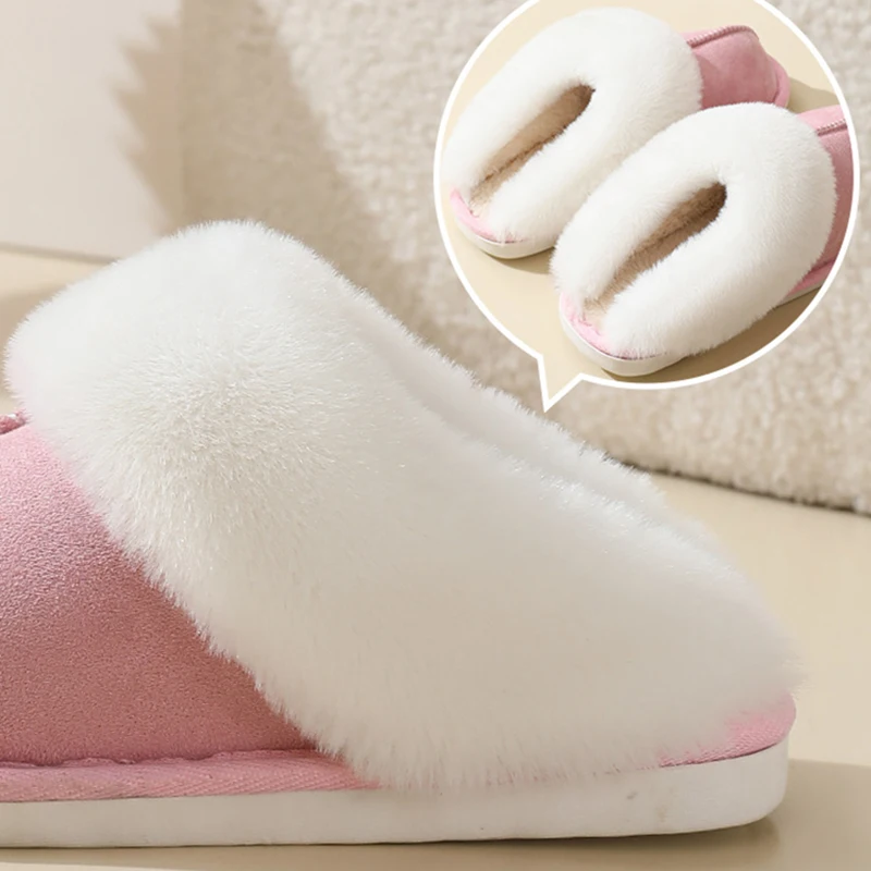 Chaussons moelleux et confortables avec semelle EVA antidérapante