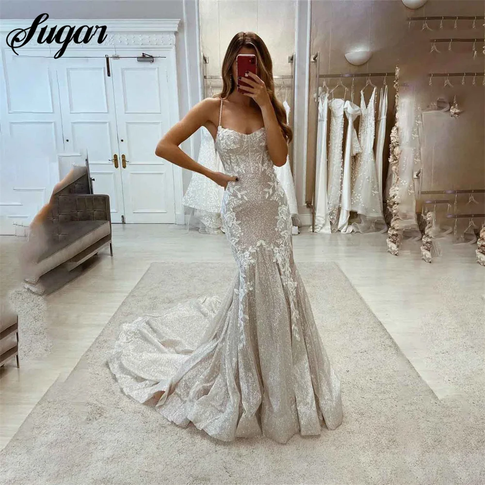 

Женское свадебное платье с юбкой-годе, Очаровательное платье с вырезом сердечком, свадебное платье, сексуальное платье невесты