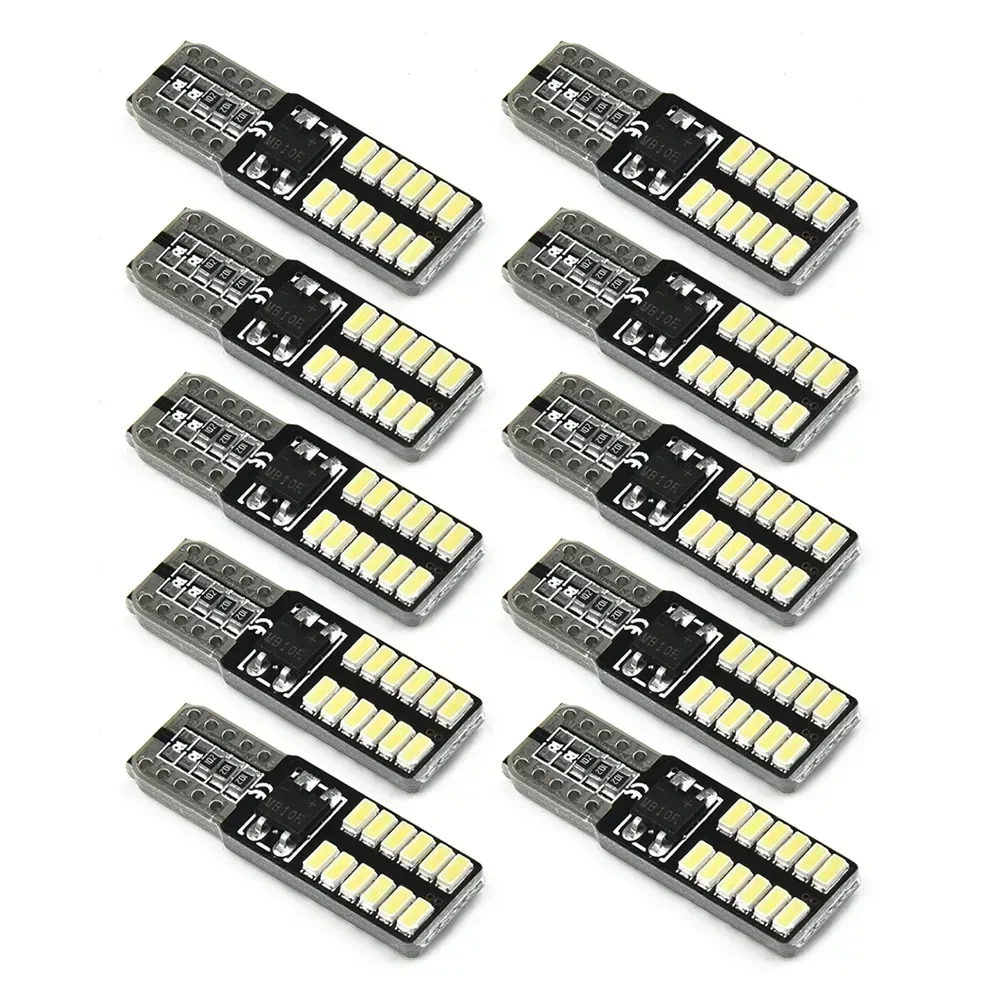 10pcs 194 W5W T10-3014-24SMD LED Car Lights LED Car Lights
