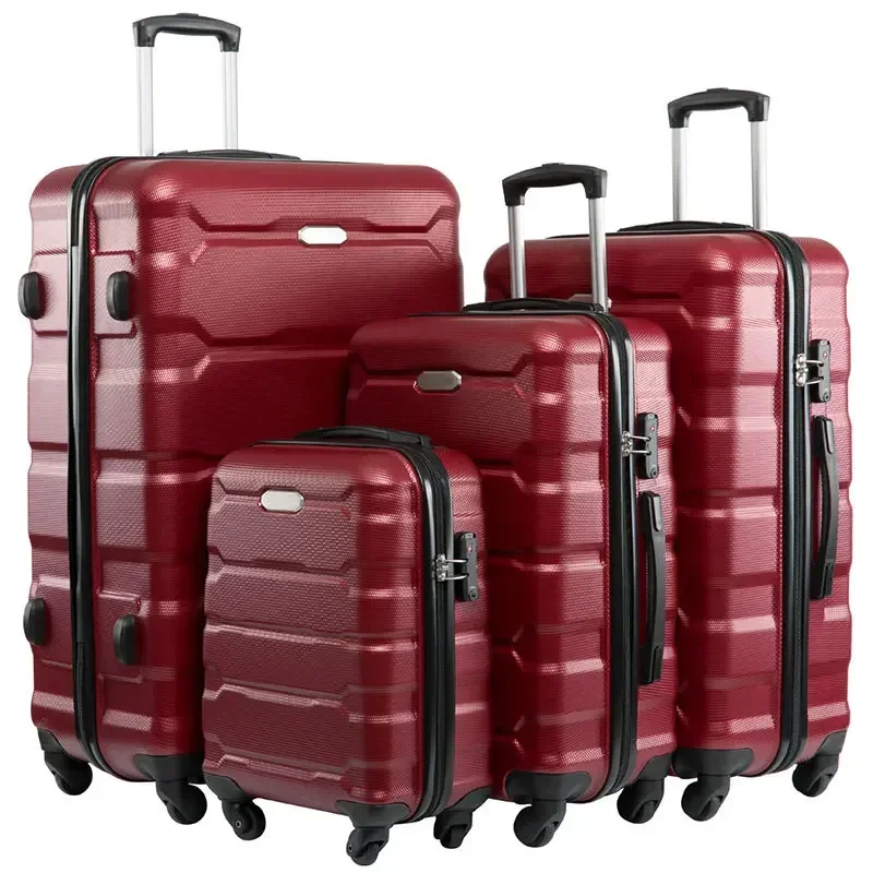 LargeCapacity4piecesLuggageSetsTravelSuitcaseRollingLuggage