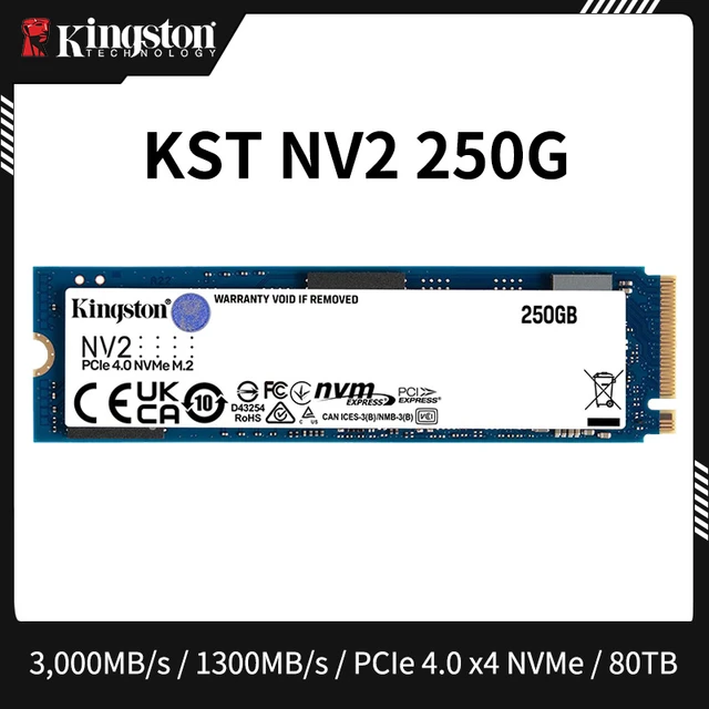 Kingston NV2 M.2 NVMe SSD-disk 500 GB