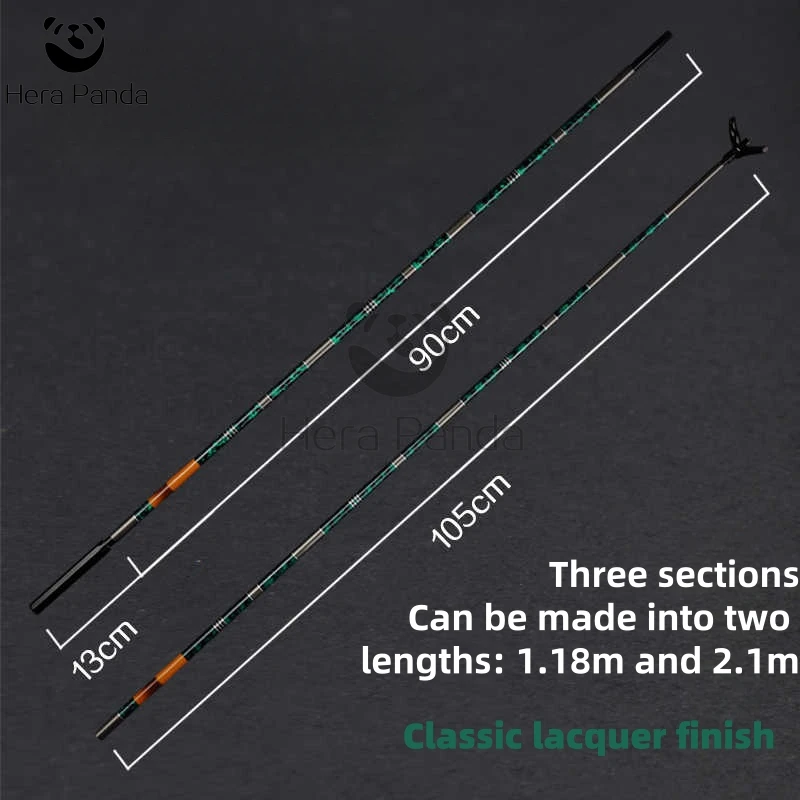 LEKI Green Bamboo Pluggable Rod Herabuna Fishing Taiwan Fishing Holder Rod Rest Back bracket optional Classic lacquer finish