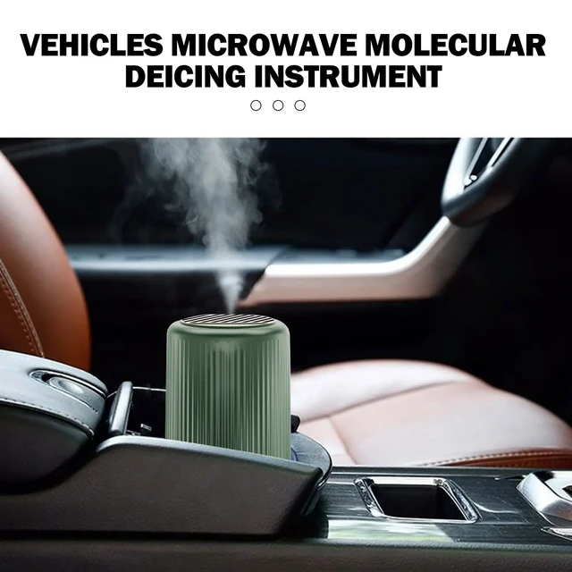 Vehicle Microwave Molecular Air Freshener Instrument Long Lasting Car  Purify Air Aromatherapy Cup Auto Interior Aceessories