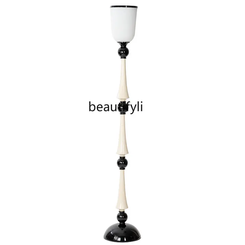 

zq Chinese Style Floor Lamp Simple Retro Study Bedroom