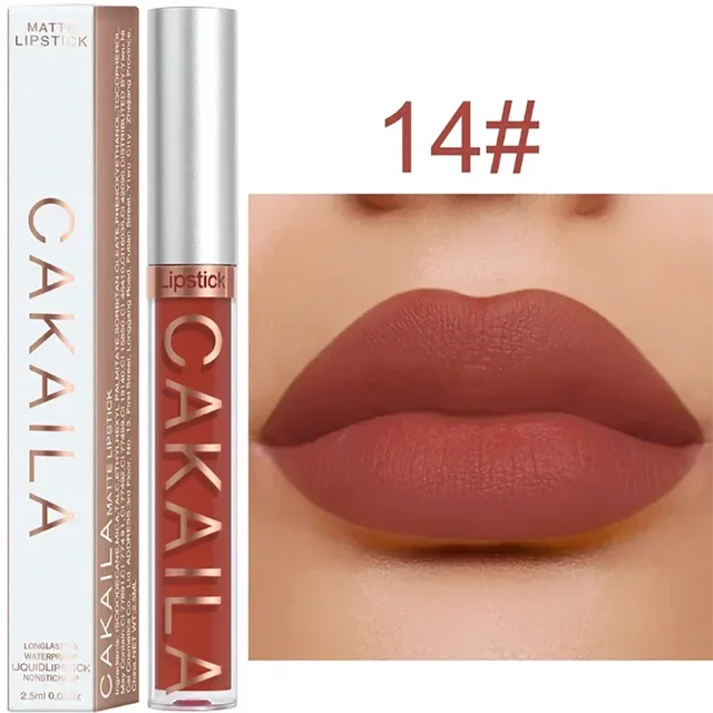 Matte Velvet Lip Glaze Long Lasting Silky Smooth Liquid Lipstick Not Easy To Fade Lip Gloss Makeup Sexy For Women Lip Tint