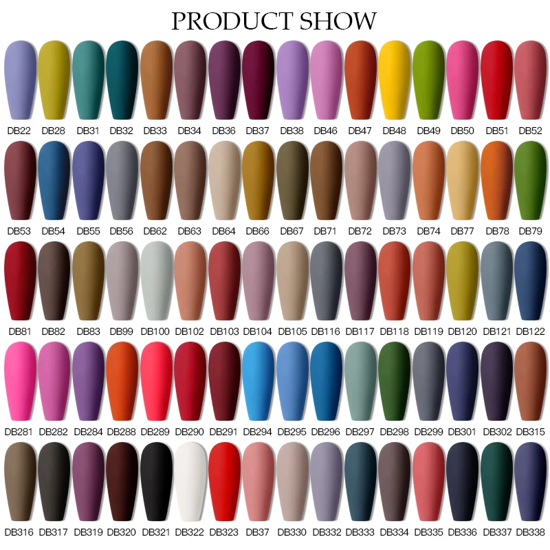 Mtssii 240 Colors 7ML Nail Gel Polish Nail Supplies Vernis Semi Permanent Nail Art Manicure Soak Off LED UV Gel Nail Varnishes 2