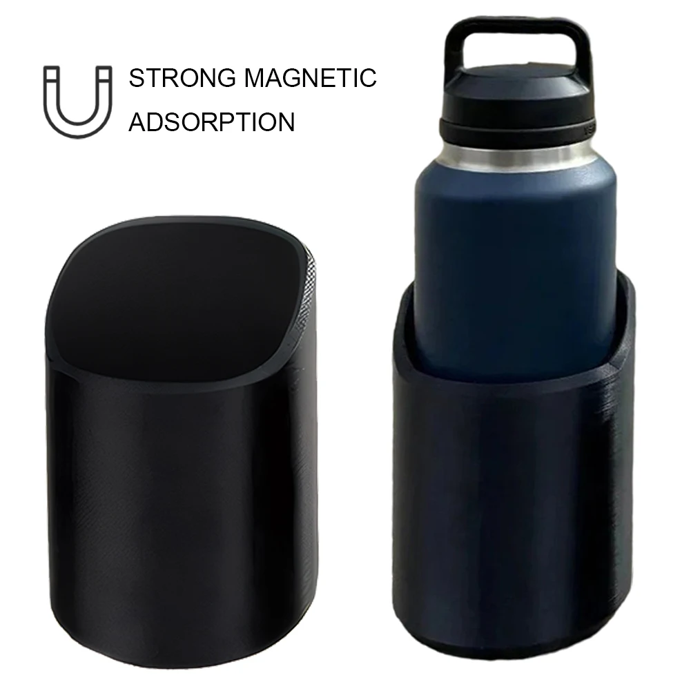Magnetic Bottle Holder for 46/50/64 Oz Heavy Duty Cup Mounts Fit on Tractor Fridge Yacht RV Forklifts Bus Truck