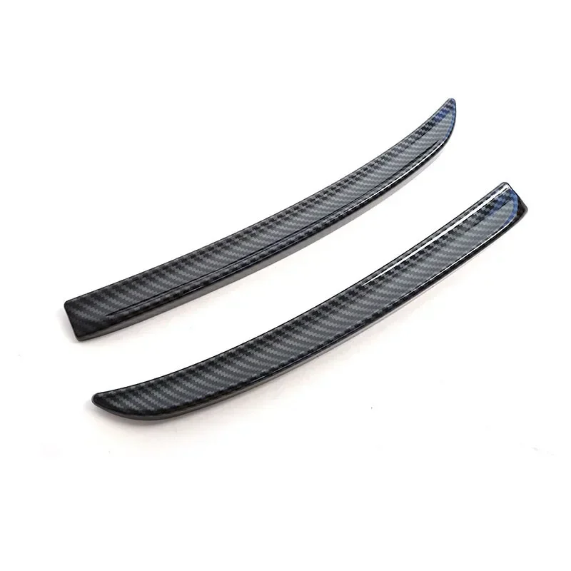 Pinne per labbro di estensione spoiler posteriore per Mini Cooper F56 F55 2014+ S /JCW Spoiler Colore nero Fibra di carbonio Rosso Auto Part Styling - Image 4