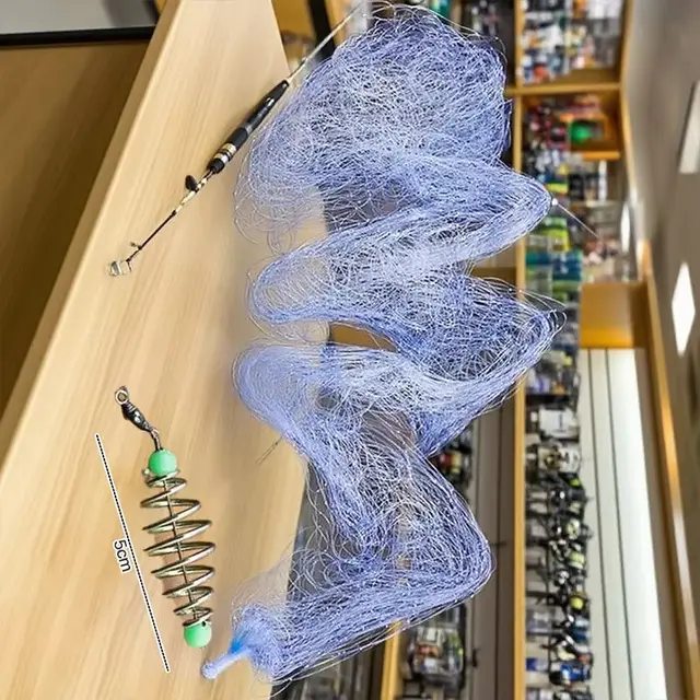 Luminous Bead Nets Sea Fish Nets Fishing Nets Fishing Gear Copper Shoals Cast Gill Feeders Fishing Tool Net Mesh