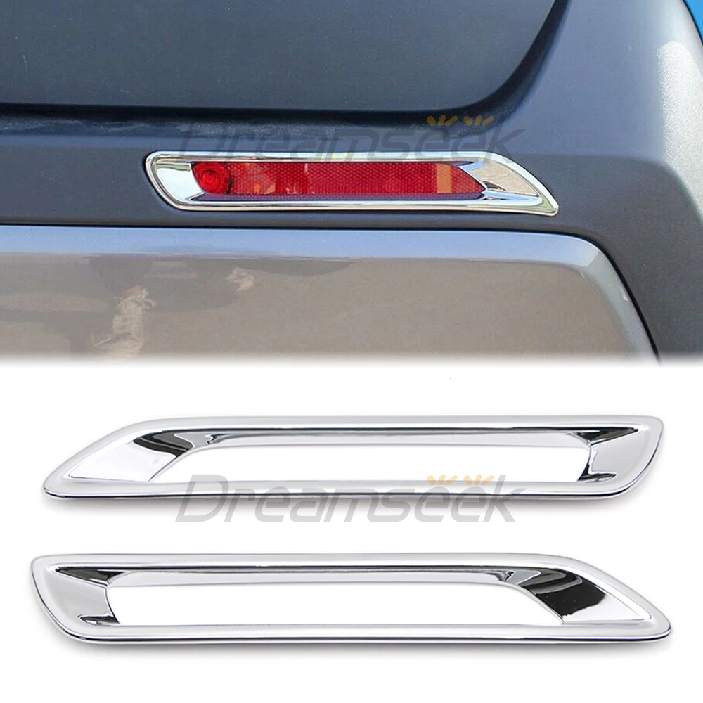 

Для Toyota RAV4 XA50 2019 2020 2021 2022 2023 задний бампер противотумансветильник декоративная крышка хромированный молдинг отделка стикер