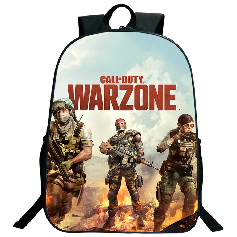 Velký schopnost volat z celní poplatek warzone batohy pro primární vyučváné student horké hra vyučváné pytle cestovní brašna děti batoh hustý