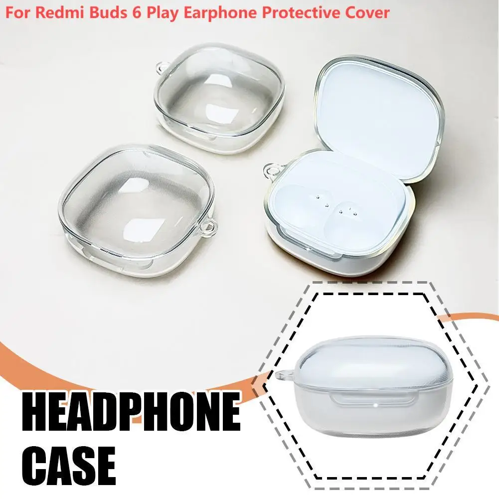 Für Redmi Buds 6, Spielen Kopfhörer Schutzhülle Anti Scratch Anti Fall Staubdicht Kopfhörer Schutz Kopfhörer Zubehör