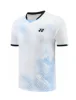 YONEX 2024 New Badminton Competition Uniforms Men's and Women's Fly-sleeved Tops Quick-drying Breathable Short-sleeved T-shirts 6