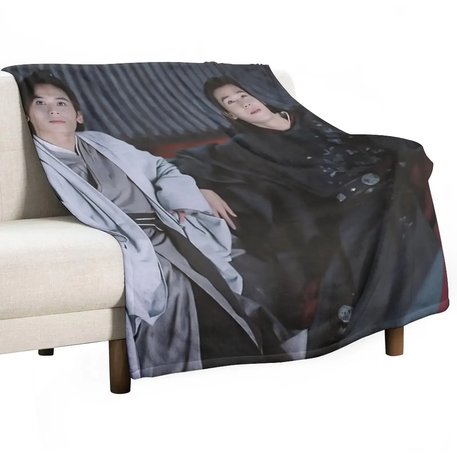 

New Word of Honor - Zhou ZiShu & Wen KeXing Throw Blanket Large Flannels Soft Beds Blankets