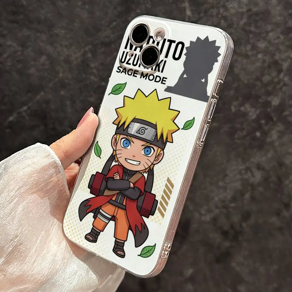 Naruto Anime Ultra Clear TPU Slim Shockproof Phone Case
